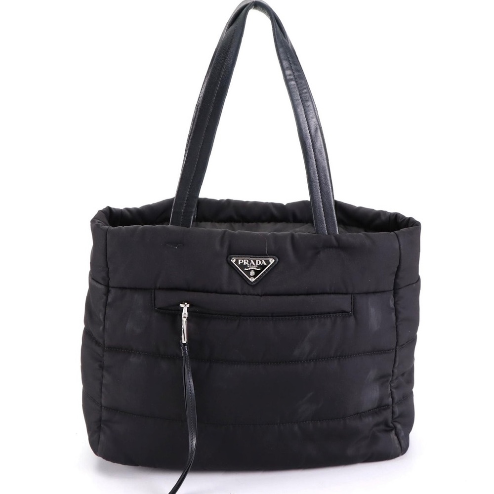 Prada Tessuto Tote - Nylon/Leather